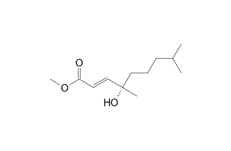(E,4S)-4-hydroxy-4,8-dimethyl-2-nonenoic acid methyl ester