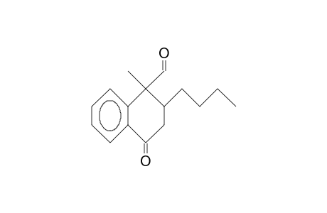 3-Butyl-4-formyl-4-methyl-1-tetralone
