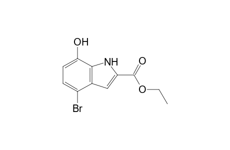 Ethyl 4-bromo-7-hydroxyindole-2-carboxylate