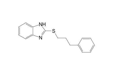 2-(3-phenylpropylthio)-1H-benzimidazole