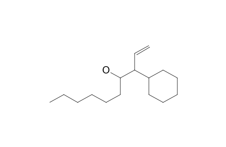 3-Cyclohexyldec-1-en-4-ol