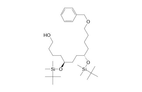 1-Dodecanol, 5,8-bis[[(1,1-dimethylethyl)dimethylsilyl]oxy]-12-(phenylmethoxy)-, [S-(R*,R*)]-