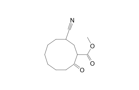 Methyl 9-cyano-2-oxocyclodecane-1-carboxylate
