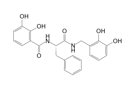 (2S)-2-(-2,3-Dihydroxyphenyl)carbonylamino-N-(2,3-dihydroxybenzyl)-2-phenylethylamide