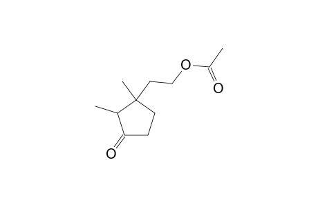 (E)-[2-(1,2-DIMETHYL-3-OXOPENTENYL)-ETHYL]-ACETATE