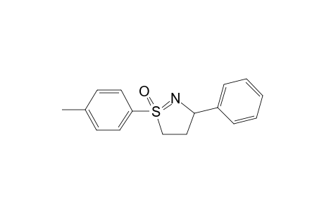 3-Phenyl-1-(p-tolyl)-4,5-dihydro-3H-isothiazole 1-oxide