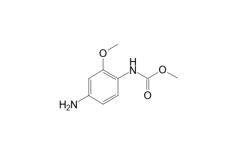 Carbamic acid, (4-amino-2-methoxyphenyl)-, methyl ester