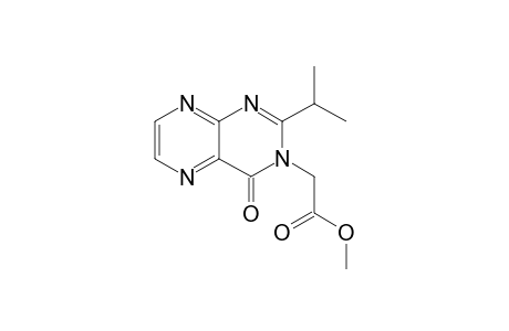 3-(Methoxycarbonylmethyl)-2-(isopropyl)-4(3H)-pteridinone