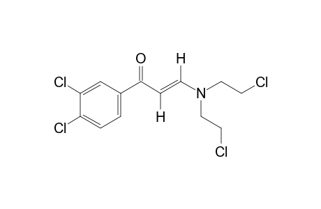 trans-3-[bis(2-chloroethyl)amino]-3',4'-dichloroacrylophenone