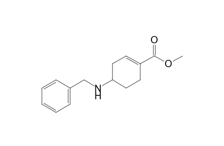 4-(benzylamino)cyclohexene-1-carboxylic acid methyl ester