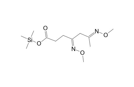 Trimethylsilyl (4E,6E)-4,6-bis(methoxyimino)heptanoate