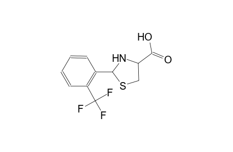 4-thiazolidinecarboxylic acid, 2-[2-(trifluoromethyl)phenyl]-