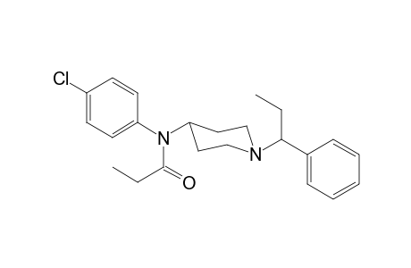N-4-Chlorophenyl-N-[1-(1-phenylpropyl)piperidin-4-yl]propanamide
