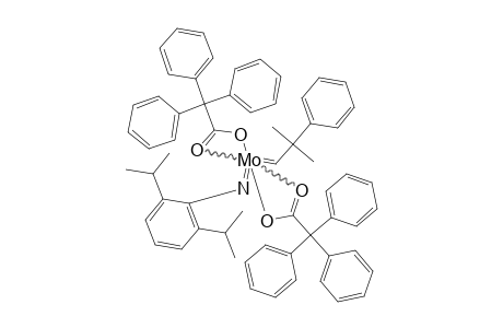 MO-(N-2,6-I-PR(2)-C6H3)-(CHCME2PH)(O2CPH3)(2)