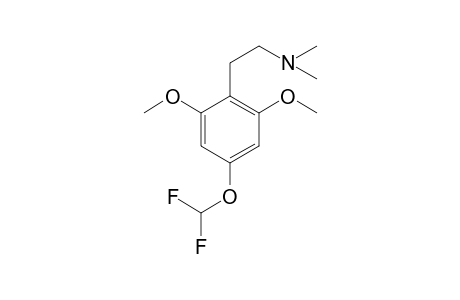 N,N-Dimethyl-4-(difluoromethoxy)-2,6-dimethoxyphenethylamine