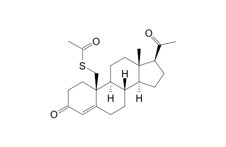 19-(Acetylsulfanyl)-pregnane-3,20-dione