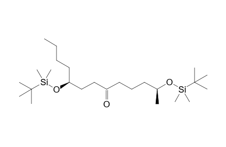 (2S,9S)-2,9-bis[[tert-butyl(dimethyl)silyl]oxy]-6-tridecanone