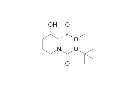 (2R,3S)-1-tert-Butyl 2-methyl 3-hydroxypiperidine-1,2-dicarboxylate