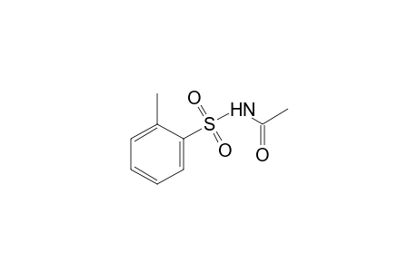 N-(o-tolylsulfonyl)acetamide