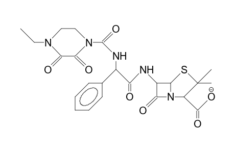 Piperacillin anion
