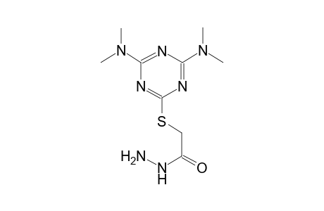 2-{[4,6-bis(dimethylamino)-1,3,5-triazin-2-yl]sulfanyl}acetohydrazide