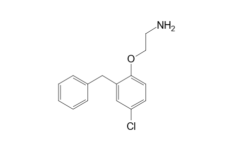 1-(2-aminoethoxy)-2-benzyl-4-chlorobenzene