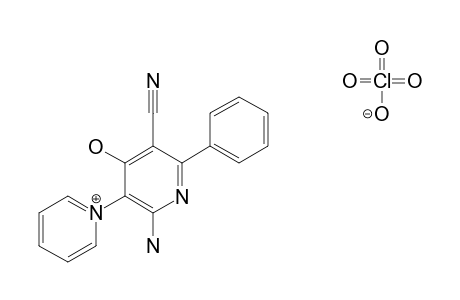 1-(2-AMINO-5-CYANO-4-HYDROXY-6-PHENYL-PYRID-3-YL)-PYRIDINIUM-PERCHLORATE