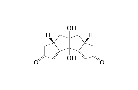 1,8-Dihydroxy-3.beta.,13-.beta.-tetracyclo[6.6.0.0(3,7).0(9,13)]tetradecan-6,9-dien-5,11-dione