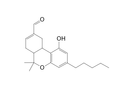 1-Hydroxy-6,6-dimethyl-3-pentyl-6a,7,10,10a-tetrahydro-6H-benzo[c]chromene-9-carbaldehyde