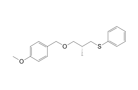 1-Methoxy-4-[[(2R)-2-methyl-3-(phenylthio)propoxy]methyl]benzene