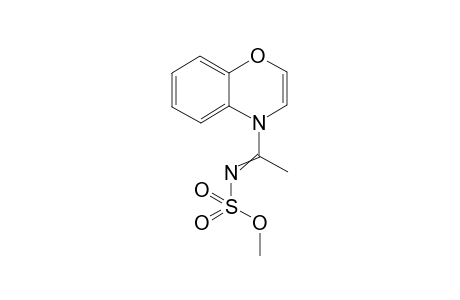 4-[1-(Methoxysulfonylimino)ethyl]-4H-1,4-benzoxazine