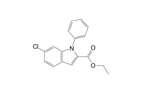 Ethyl 6-Chloro-1-phenylindole-2-carboxylate