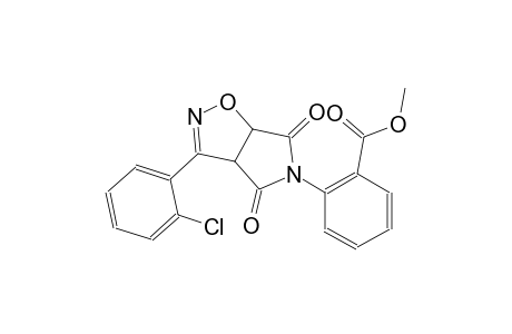 benzoic acid, 2-[3-(2-chlorophenyl)-3a,4,6,6a-tetrahydro-4,6-dioxo-5H-pyrrolo[3,4-d]isoxazol-5-yl]-, methyl ester