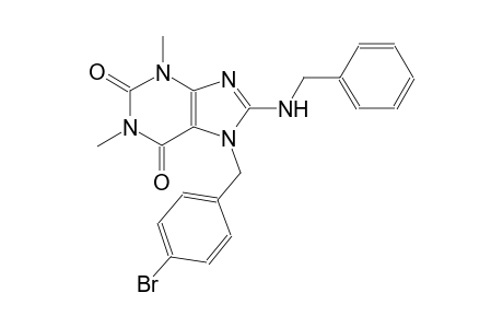 8-(benzylamino)-7-(4-bromobenzyl)-1,3-dimethyl-3,7-dihydro-1H-purine-2,6-dione