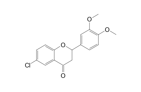 6-Chloro-3',4'-dimethoxyflavanone
