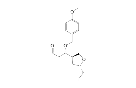 [3S,3(2S,4R)-3-[(4-methoxybenzyl)oxy]-3-[2-(iodomethyl)tetrahydro-furan-4-yl]propanal