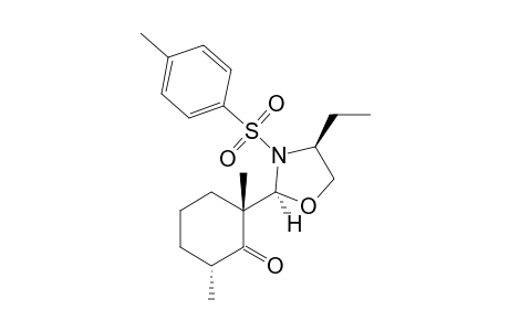 (2R,6R)-2-[(2S,4S)-4-ethyl-3-(4-methylphenyl)sulfonyl-1,3-oxazolidin-2-yl]-2,6-dimethyl-cyclohexan-1-one