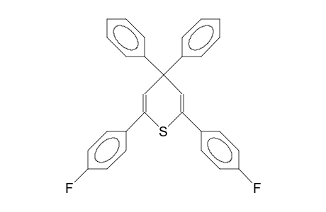 2,6-Bis(4-fluoro-phenyl)-4,4-diphenyl-4H-thiopyran