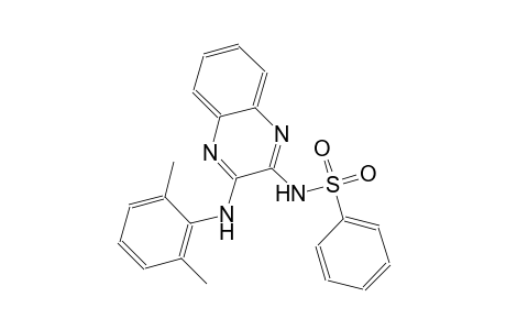 benzenesulfonamide, N-[3-[(2,6-dimethylphenyl)amino]-2-quinoxalinyl]-