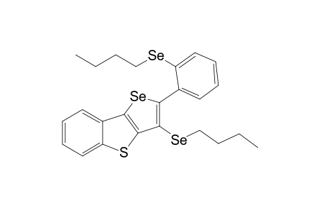 3-(butylselanyl)-2-(2-(butylselanyl)phenyl)benzo[b]selenopheno[2,3-d]thiophene