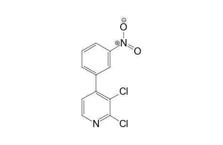 2,3-dichloro-4-(3-nitrophenyl)pyridine