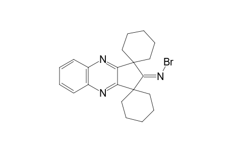 Dispiro[cyclohexane-1,1'-[1H]cyclopenta[b]quinoxaline-3'(2'H),1''-cyclohexan]-2'-imine, N-bromo-