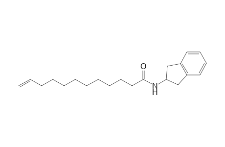 N-(2,3-Dihydro-1H-inden-2-yl)dodec-11-enamide