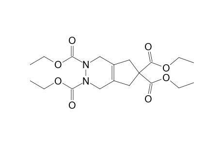 1,2,4,4'-tetrakis(Ethoxycarbonyl)-4,5-cyclopenteno-1,2,3,6-tetrahydro-pyridazine