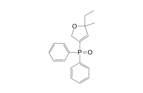 DIPHENYL-(5-ETHYL-5-METHYL-2,5-DIHYDROFURAN-3-YL)-PHOSPHINE-OXIDE