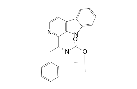 (+/-)-1-[1'-(tert-BUTOXYCARBONYLAMINO)-2'-PHENYLETHYL]-beta-CARBOLINE
