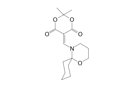 2,2-Dimethyl-5-(2,2-pentamethylenetetrahydrooxazinylmethylene)-1,3-dioxane-4,6-dione