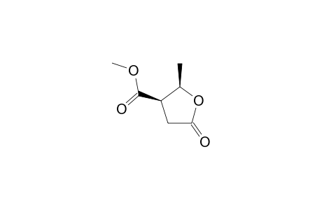 cis-Methyl 2-methyl-5-oxo-tetrahydro-3-furancarboxylate