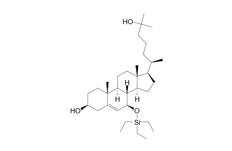 (3S,7R,8S,9S,10R,13R,14S,17R)-10,13-dimethyl-17-[(2R)-6-methyl-6-oxidanyl-heptan-2-yl]-7-triethylsilyloxy-2,3,4,7,8,9,11,12,14,15,16,17-dodecahydro-1H-cyclopenta[a]phenanthren-3-ol