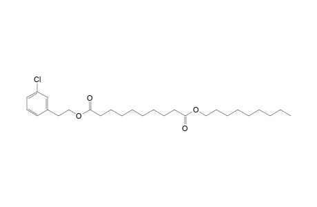 Sebacic acid, 3-chlorophenethyl nonyl ester